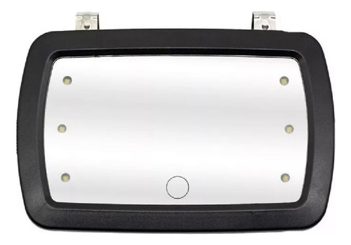 A Espejo Vanidad Visera Coche Con Luz Led, Universal
