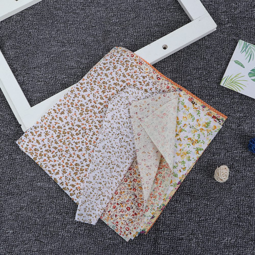 2 Bolsas De Tela Estampada, Tela De Algodón, Colcha Para Cos