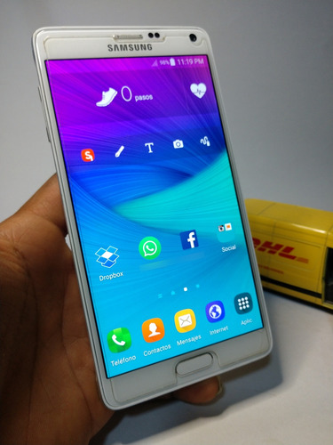 Samsung Galaxy Note 4 Gm-n910h Libre Excelente Android 6 Blanco (Usado)