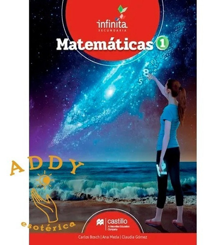 Libro Matematicas 1 Infinita Secundaria - Libro + Cuaderno