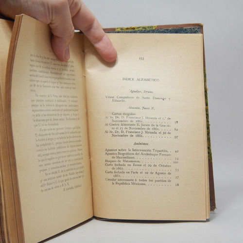 Documentos Inéditos Para La Historia De México 1905 H5