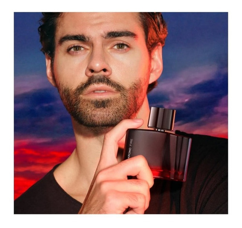 Kromo Fire Para Hombre Ésika 90 Ml Perfume