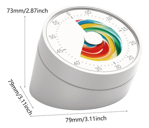 60 Minutos Visual Timer Tarefa Lembrete Da Cozinha Use O
