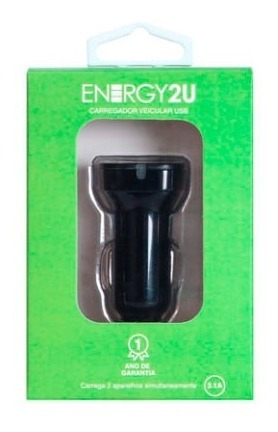 Imagem 2 de 2 de Carregador Veicular Com Usb/tipo-c E2u