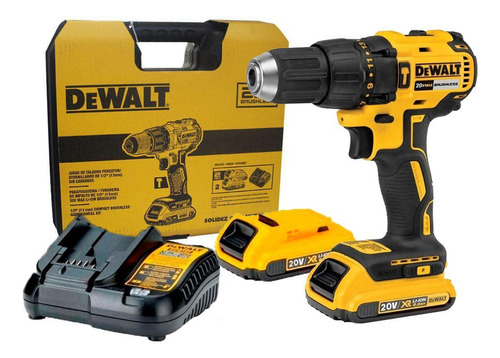 Parafusadeira Furad Impacto 20v Dcd7781d2 S/fio Dewalt Brush