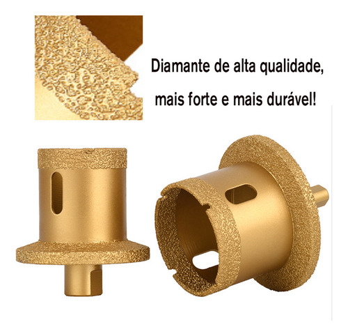 Brocas Chanfro De Diamante M14 Com Diâmetro 40-60mm, Fresag
