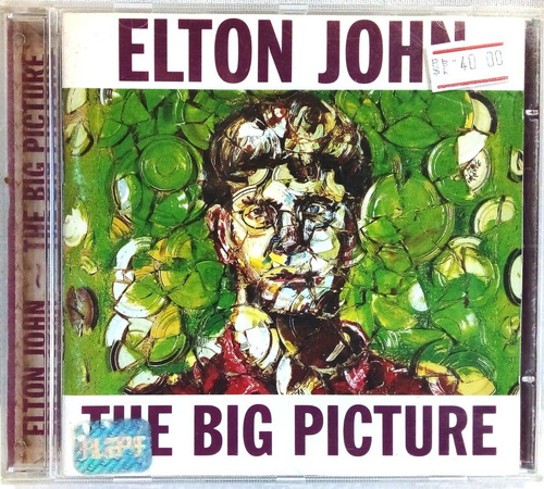 Elton John The Big Picture Cd Original Frete R$ 15,00
