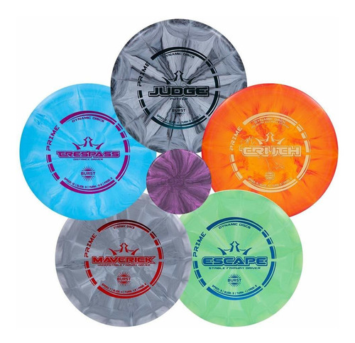 Iniciacon Para Disc Golf Cinco Disco Prime Burst Controlador