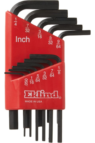 Eklind 10111 Llave Allen Hexagonal - Juego De 11 Llaves S...