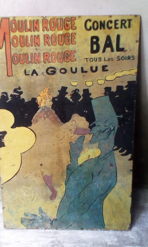 Cuadro Concert Bal Moulin Rouge La Goulue