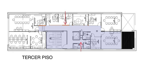 Imagen 15 de 16 de Oficinas En Alquiler , Abasto. 1.250 M2 - Terraza