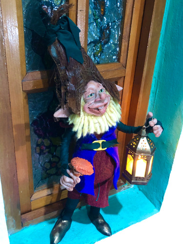 Duende Artesanal Articulado Ser Magico 45cm Cosas De Duendes Modelo 1
