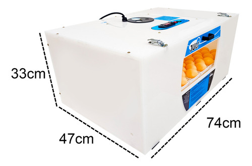 Chocadeira Automática Digital Juli 120 Plástico C/ Ovoscópio 127V