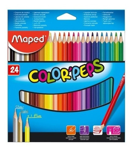 Colores Maped Color Pep´s 24 Precio Mayoreo $119.44