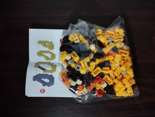 Microblock/ Mini Block Naruto Shippuden Figura 3d Para Armar (Usado)