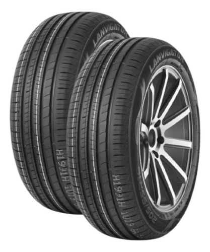 Kit De 2 Llantas 205/55r16 Lanvigator Catchpower Msi