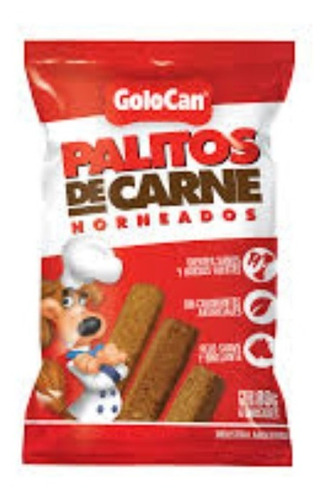 Golocan Palitos Horneados D Pollo O Carne 80gr Snack Perro