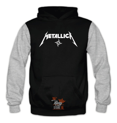 Poleron Bicolor, Metallica, Banda Metal, Thrash Metal, Rock, Xxxl