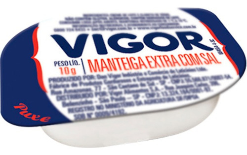 Manteiga Vigor, Cream Cheese E Geleia Kit 72 Blisters