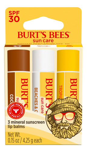 Burts Bees Bálsamo Labial Para El Día De San Valentín, I.