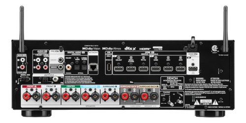 Receiver Av 7.2ch 8k Denon Avrs770hbk