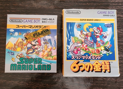 Super Mario Land 1 Y 2 Con Cajas Y Manuales (Usado)