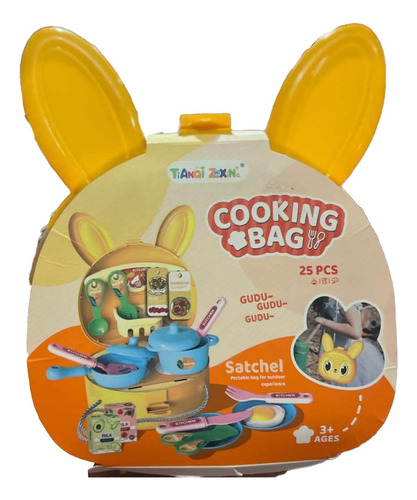 Cooking Bag Mini Valija De Cocina Con Accesorios 25 Piezas