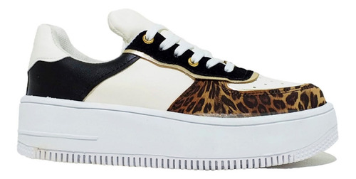 Imagen 5 de 6 de Zapatillas Praga Animal Print