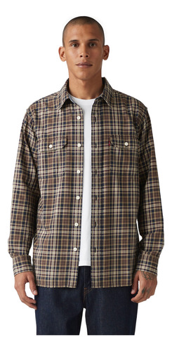 Camisa Hombre Classic Worker Café Levis 19587-0320 Café Xl