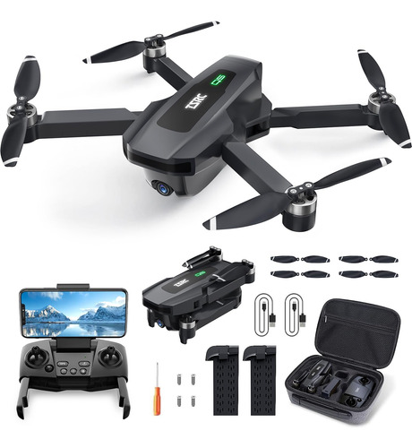 Tenssenx Drone Gps Plegable Con Camara 4k Uhd Para Adultos,