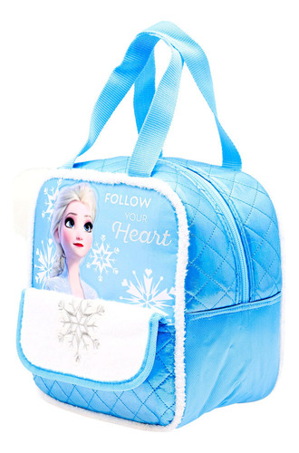 Lonchera Infantil Disney Frozen 4 L Azul