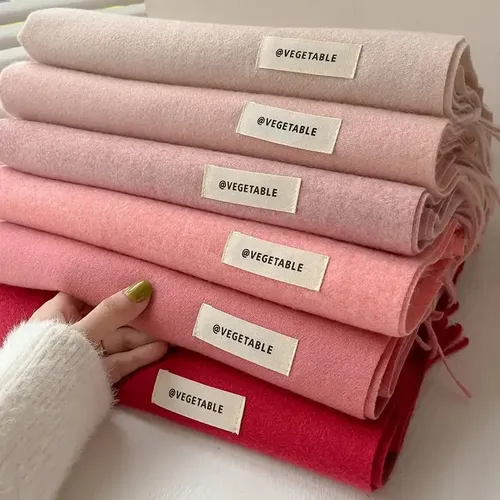 Winter Scarf Women's Korean Style Versatile Cute Neck Shawl2