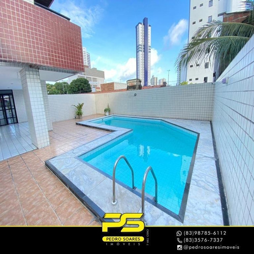 Apartamento Com 3 Dormitórios À Venda, 118 M² Por R$ 460.000 - Manaíra - João Pessoa/pb - Ap3396