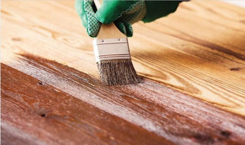 Tinte + Poliuretano Varathane Semibrillante 946 Ml