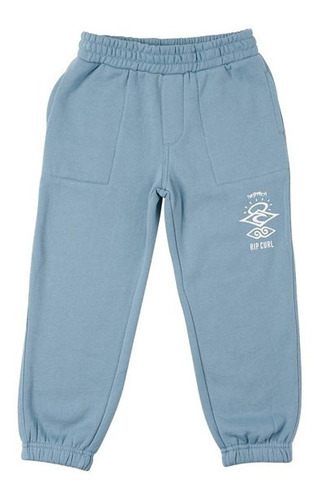 Pantalon Rip Curl Search Logo Trackpant-boy - Mid Blue - La 
