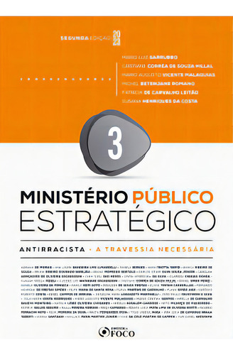 Ministério Público Estratégico, De Katayama Daniel. Editora Editora Foco, Capa Mole Em Português
