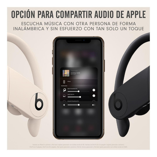 Imagen 5 de 6 de Audífonos Beats Powerbeats Pro totalmente inalámbricos - Marfil