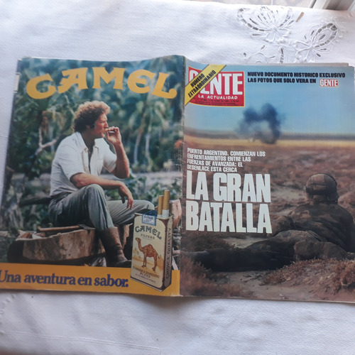 Revista Gente Nº 880 3/6/1982 Guerra De Malvinas Fotos (Usado)