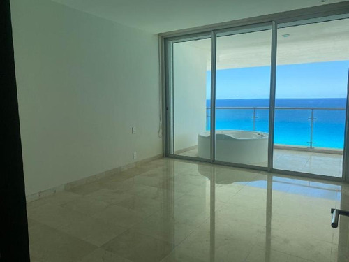 Imagen 17 de 24 de Departamento En Cancun, Frente Al Mar Piso 16 , Con 4 Recamaras Espectacular Vista Al Mar Caribe