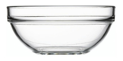 Bowls Ensaladera Recipiente Set X 3 Vidrio Pasabahce Color Transparente