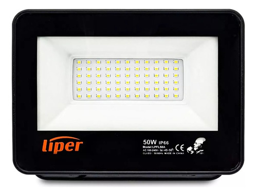 Reflector Foco Led Exterior 50w Ip66 Aluminio 220-240v