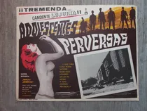 Comprar Vintage Cartel De Cine Lobby Card Adolscentes Perversas! #7