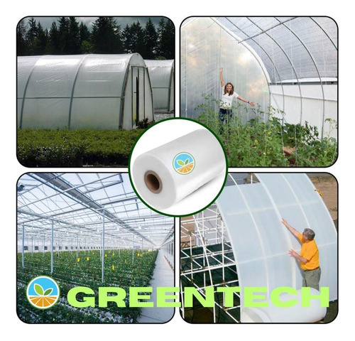 Plástico Invernadero 10 X 50 Metros / 25% Sombra