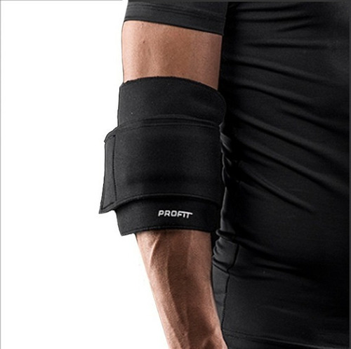 Porta Pack Gel Frio Calor Velcro Elastico Neopren - Olivos