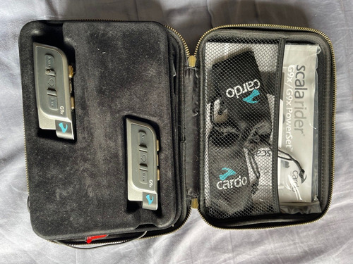 Par Intercom Cardo G9x Scala Rider Powerset 100% Funcionando