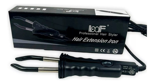 Pinça Loof P/ Aplicação De Queratina Em Mega Hair Ponta Reta