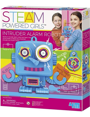4m Intruso Robot De Alarma Kids Kit De La Ciencia