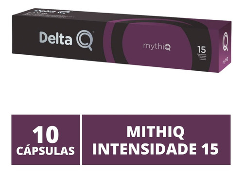 10 Cápsulas Delta Q Café Mythiq - Intensidade 15