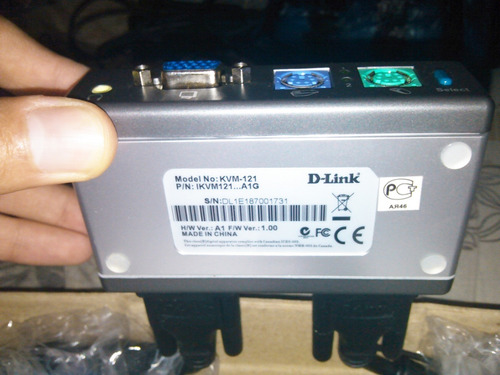 Imagen 5 de 5 de D-link Kvm-121 Ps2 Switch 2p Audio