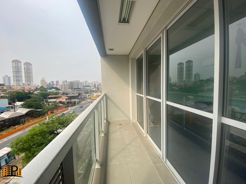 Imagem 11 de 27 de Sala Comercial À Venda 43,56m2, Banheiro Privativo, Sacada, 1 Vaga Edifício Sp Trade 150 - São Bernardo Do Campo/sp - Sc00006 - 70087818